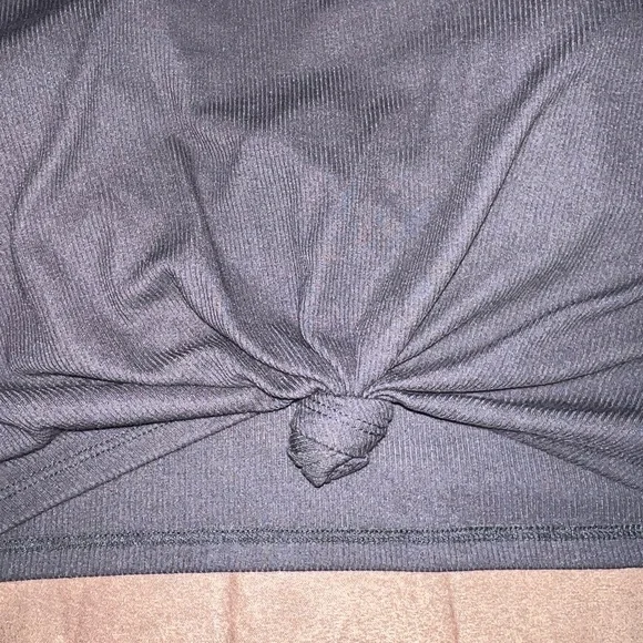 JoyLab Tie Front Cropped Brami - Picture 3 of 4